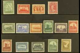 1928-29 Publicity "Basic" Set, SG 164/78, Mint (15 Stamps) For More Images, Please Visit Http://www.sandafayre.com/itemd - Otros & Sin Clasificación