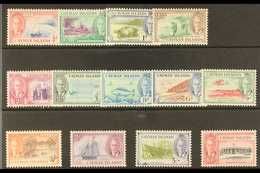 1950 Pictorial Definitive Complete Set, SG 135/47, Never Hinged Mint (13 Stamps) For More Images, Please Visit Http://ww - Cayman (Isole)