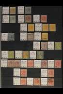 1872-1900 MINT COLLECTION Incl. 1872 Wmk Crown CC 2c & 4c Unused, 1883-98 Wmk Crown CA Values To 8c, 1885 25c On 32c Unu - Ceylon (...-1947)