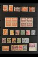 SCADTA 1921-1930 Mint And Used Collection. With 1921 Range To 2p And 3p Used; 1923 2p And 3p Mint Blocks Of Four; 1923 " - Colombia