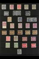 1893-1900 MINT OR UNUSED COLLECTION Neatly Presented On A Stock Page. Includes 1893-1900 Perf 12 X 11½ 1d, 1½d, 2½d, And - Islas Cook