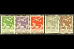 1925-29 Air Set Complete, SG 224/228, Very Fine Mint. (5 Stamps) For More Images, Please Visit Http://www.sandafayre.com - Other & Unclassified