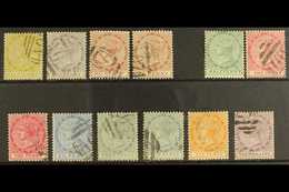 1883-90 CA WATERMARK SELECTION Including 1883-86 Complete Set (SG 13/15) & 1886-90 Complete Set (SG 20/26). Lovely (12 S - Dominica (...-1978)