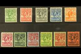 1929-37 Whale & Penguin Definitive Set, SG 116/26, Very Fine Mint (11 Stamps) For More Images, Please Visit Http://www.s - Islas Malvinas