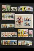 1974-1976 ISSUES NEVER HINGED MINT A Complete Basic Run Of Commem Sets And Definitive Watermark Changes, SG 293/324. Lov - Islas Malvinas