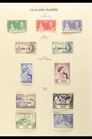 FALKLANDS AND DEPS - KGVI COMPLETE 1937-1952 Fresh Mint Or Fine Used (mostly Mint) COMPLETE BASIC RUN. With Falklands SG - Falkland Islands