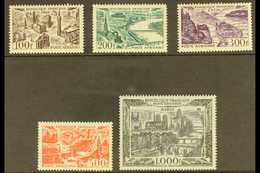 1949-50 Air Complete Set (SG 1055/59, Yvert 24/27 & 29), Superb Mint, Very Fresh. (5 Stamps) For More Images, Please Vis - Autres & Non Classés