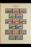FEZZAN 1946-1951 MINT/NHM MILITARY OCCUPATION Complete Collection, Yv 28/67, Airs Complete Yv 4/7 & Dues Complete Yv 6/1 - Altri & Non Classificati