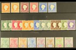 1880-1902 FINE MINT QUEEN VICTORIA COLLECTION Presented On A Stock Card That Includes 1880-81 Wmk Upright ½d (x2), 1d, 2 - Gambia (...-1964)