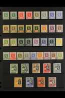 1912-29 KGV MINT SELECTION Presented On A Stock Page That Includes 1912-22 Set To 3s With A Few Shades, 1921-22 Set To 1 - Gambia (...-1964)