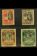 1922 MCA Watermark Set, SG 118/21, Fine Mint (4 Stamps) For More Images, Please Visit Http://www.sandafayre.com/itemdeta - Gambia (...-1964)