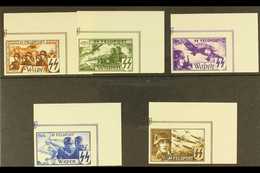 BELGIUM / FLEMISH LEGION 1943 Unissued Imperforate Set, Michel XVB-XIXB, Never Hinged Mint (5 Stamps) For More Images, P - Otros & Sin Clasificación