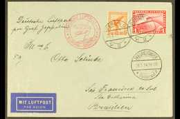 GRAF ZEPPELIN 1934 FIRST SOUTH AMERICA FLIGHT 1934 (25 May) Cover Addressed To Brazil, Bearing 50pf Air & 1933 2m Chicag - Sonstige & Ohne Zuordnung