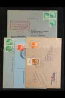 1945-1952 COVERS & CARDS. An Interesting Collection Of Mostly Commercial Mail On Stock Pages & Leaves, Includes General  - Andere & Zonder Classificatie