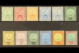 1906 - 1911 Badge Of The Colony Set Complete Incl 2½d Ultramarine, SG 77/88, 80a, Very Fine And Fresh Mint. (12 Stamps)  - Granada (...-1974)