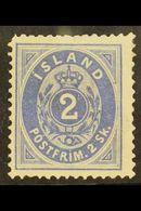 1873 2sk Blue Perf 14x13½, SG 1 (Facit 1), Mint With Large Part OG. Fresh And Attractive. For More Images, Please Visit  - Otros & Sin Clasificación