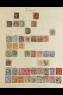 1854-1960 MINT & USED COLLECTION Crammed Onto A Selection Of Album Pages. Includes Useful QV Ranges To 6a Mint & 2r Used - Other & Unclassified