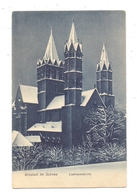 0-5210 ARNSTADT, Liebfrauenkirche Im Schnee - Arnstadt