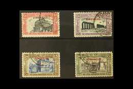 CYRENAICA 1929 Second National Defence Complete Set (Sass S. 13, SG 47/50), Fine Used. (4 Stamps) For More Images, Pleas - Autres & Non Classés