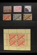 ROCKET MAIL 1934-63 ALL DIFFERENT COLLECTION Presented On Stock Pages Inc 3 X 1960 Sheets Signed By Prof A.J De Bruijn.  - Autres & Non Classés