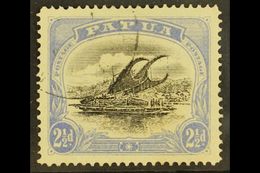 1907 2½d Black And Pale Ultramarine, Small Papua, P. 12½, SG 56a, Very Fine Used. For More Images, Please Visit Http://w - Papoea-Nieuw-Guinea