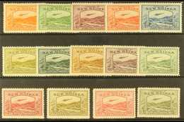 1939 Bulolo Goldfields Airmail Set, SG 212/25, Fine Mint (14 Stamps) For More Images, Please Visit Http://www.sandafayre - Papúa Nueva Guinea