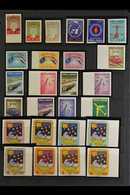 1960-1967 IMPERFORATED ISSUES. SUPERB NEVER HINGED MINT COLLECTION Of All Different Imperf Issues On Stock Pages, Some P - Paraguay