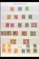 1954-62 VERY FINE USED QEII COLLECTION Presented On Stock Type Pages. Includes 1954-56 Set Plus Coils, 1959-62 Set With  - Rodesia & Nyasaland (1954-1963)