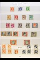 1954-62 VERY FINE USED QEII COLLECTION Presented On Stock Type Pages. Includes 1954-56 Set Plus Coils, 1959-62 Set With  - Rhodesia & Nyasaland (1954-1963)