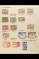 1937-52 VERY FINE MINT COLLECTION On Album Pages. Includes 1938-50 Definitive Set Plus A Strong Range Of Additional  Sha - St.Kitts Und Nevis ( 1983-...)