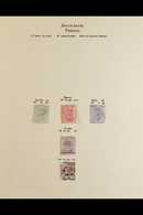 FREETOWN POSTMARKS - OLD TIME STUDY COLLECTION Of QV-KGVI stamps Displaying Clear To Superb Strikes, Written Up On Pages - Sierra Leone (...-1960)