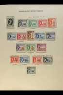 1953-1960 COMPLETE NHM QEII COLLECTION Presented On A  "New Age" Printed Page, SG 136/52. Lovely (18 Stamps) For More Im - Somaliland (Protectorate ...-1959)