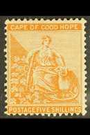 CAPE 1893-8 5s Brown-orange, Wmk Anchor, SG 68, Good To Fine Mint. For More Images, Please Visit Http://www.sandafayre.c - Non Classificati