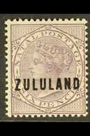 ZULULAND 1893 6d Dull Purple, Ovpt On Natal, SG 16, Never Hinged Mint. For More Images, Please Visit Http://www.sandafay - Unclassified
