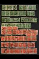 1931-7 USED ACCUMULATION KGV FIELD MARSHALS Good Range Of All Values And Most Perfs, Note 1½d Perf.12 X4, 8d Perf.11½ X3 - Rhodesia Del Sud (...-1964)