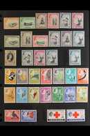 1953-1968 NEVER HINGED MINT COLLECTION On Stock Pages, ALL DIFFERENT, Includes 1956 Pictorials Set, 1961 Surcharges To 2 - Swaziland (...-1967)