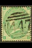 1862-4 1s Deep Green, Small Corner Letters, SG 89, Good To Fine Used, Cat.£500. For More Images, Please Visit Http://www - Altri & Non Classificati