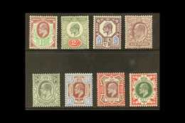 1911-13 KEVII Somerset House Printing Complete Basic Set To 1s, SG 287-314, Never Hinged Mint, Very Fresh. (8 Stamps) Fo - Sin Clasificación