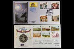 1971-2000's INTERESTING COVERS/CARDS CARTON. A Substantial Hoard In A Large Box, We See 4 Albums Of First Day Covers Fro - FDC