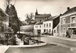 MOHIVILLE - Le Centre. Edition: Magasin "Coop", Mohiville. Photo Véritable. - Hamois