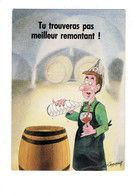 Cpm - Illustration HUMOUR Daniel Mennebeuf - Grand Cru - 1986 - Vigneron Entonnoir Tonneau Bouteille Vin - Humor