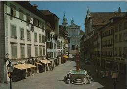 Solothurn - Hauptgasse Mit St. Ursen-Kathedrale - Sonstige & Ohne Zuordnung