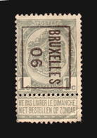 O/Used-Belgique  PRECANCEL  BRUXELLES 06 - Roulettes 1894-99