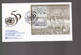 Une Carte 50 E Anniversaire De L'organisation Des Nations Unies  Année 1995 - Tarjetas – Máxima