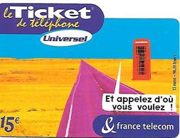 TICKET TELEPHONE-FRANCE- PU71-/ROUTE- Code 4/3/3/3/--31/03/2004-Gratté-TBE - Tickets FT