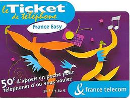 TICKET TELEPHONE-FRANCE- PU58-TRANSISTOR Code 4/3/3/3/--30/09/2003-Gratté-TBE - Biglietti FT