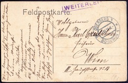 AUSTRIA - CZECHOSLOVAKIA -  K.u.K. Feldpostkarte  WEITERLE.  BOGUMIN  ODERBERG  To  WIEN - 1915 - ...-1918 Vorphilatelie