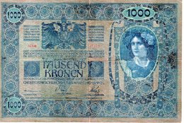 TAUSEND  KRONEN  WIEN 2 JANNER 1902   Oesterreichisch - Ungarische Bank - Other - Europe