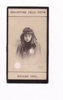 Photo 1ère Collection Félix Potin (chocolat), Actrice Madame Amel, Phot. Charles Ogereau, Paris, Vers 1900 - Alben & Sammlungen