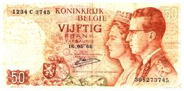 Billet  >  Belgique > 50 Francs 1966 - Altri & Non Classificati